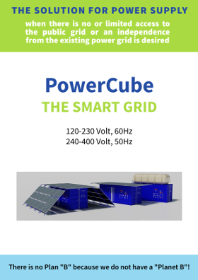 PowerCube Smartgrid information brochure